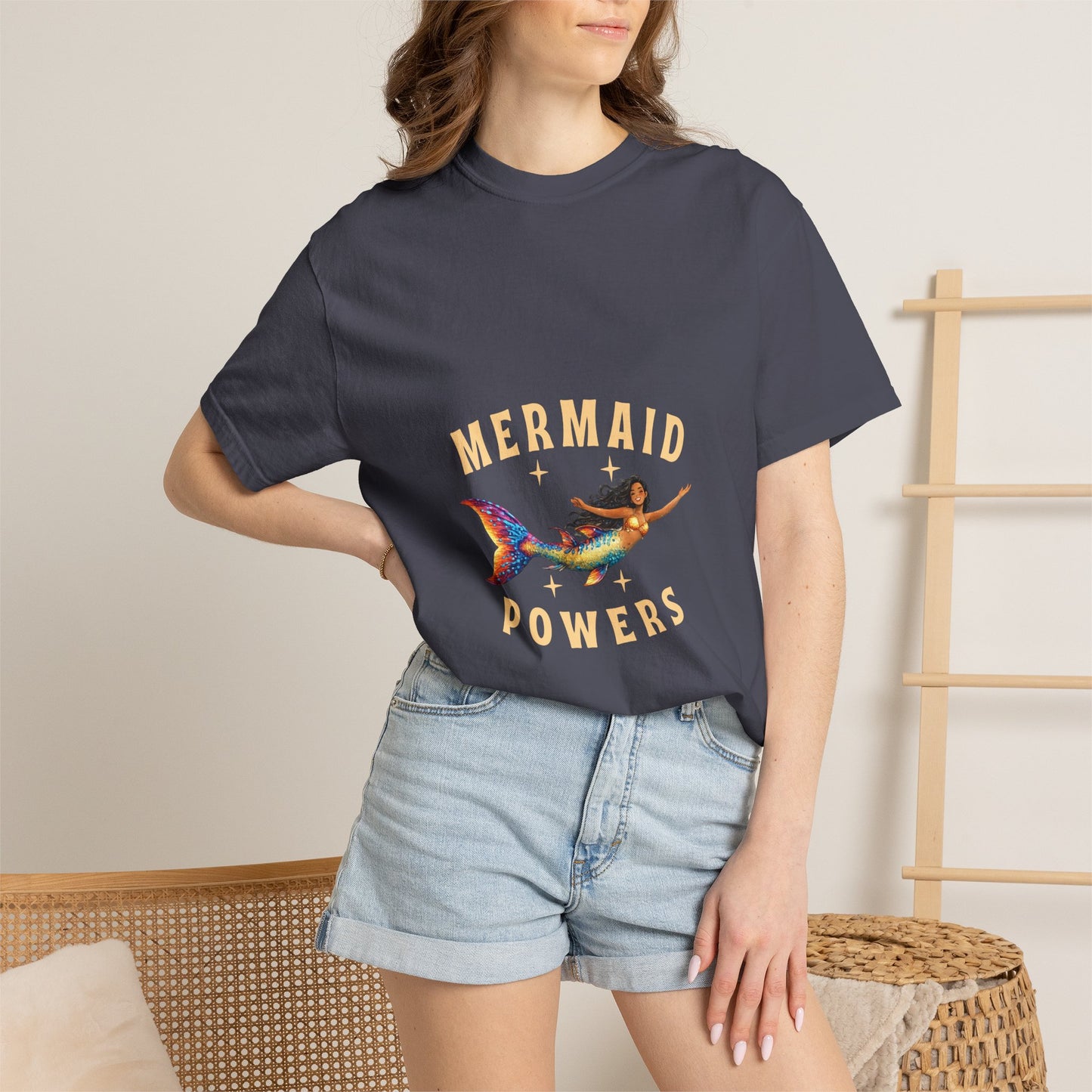 Bookish Mermaid T-Shirt for Women