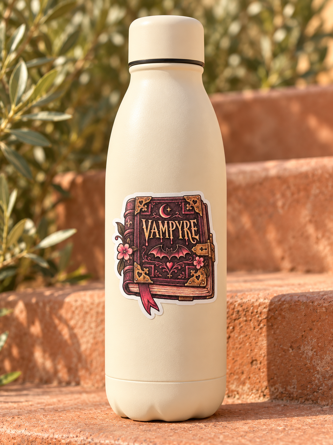 Vampyre Book Vinyl Sticker | Sunnydale Scaries Collection