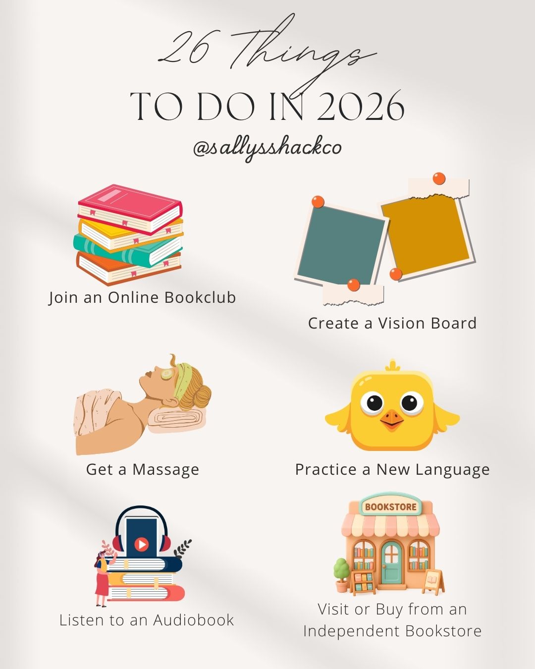 26 Things to do in 2026