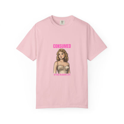 Consumed By Her Reading Life Book Lover Graphic Tee