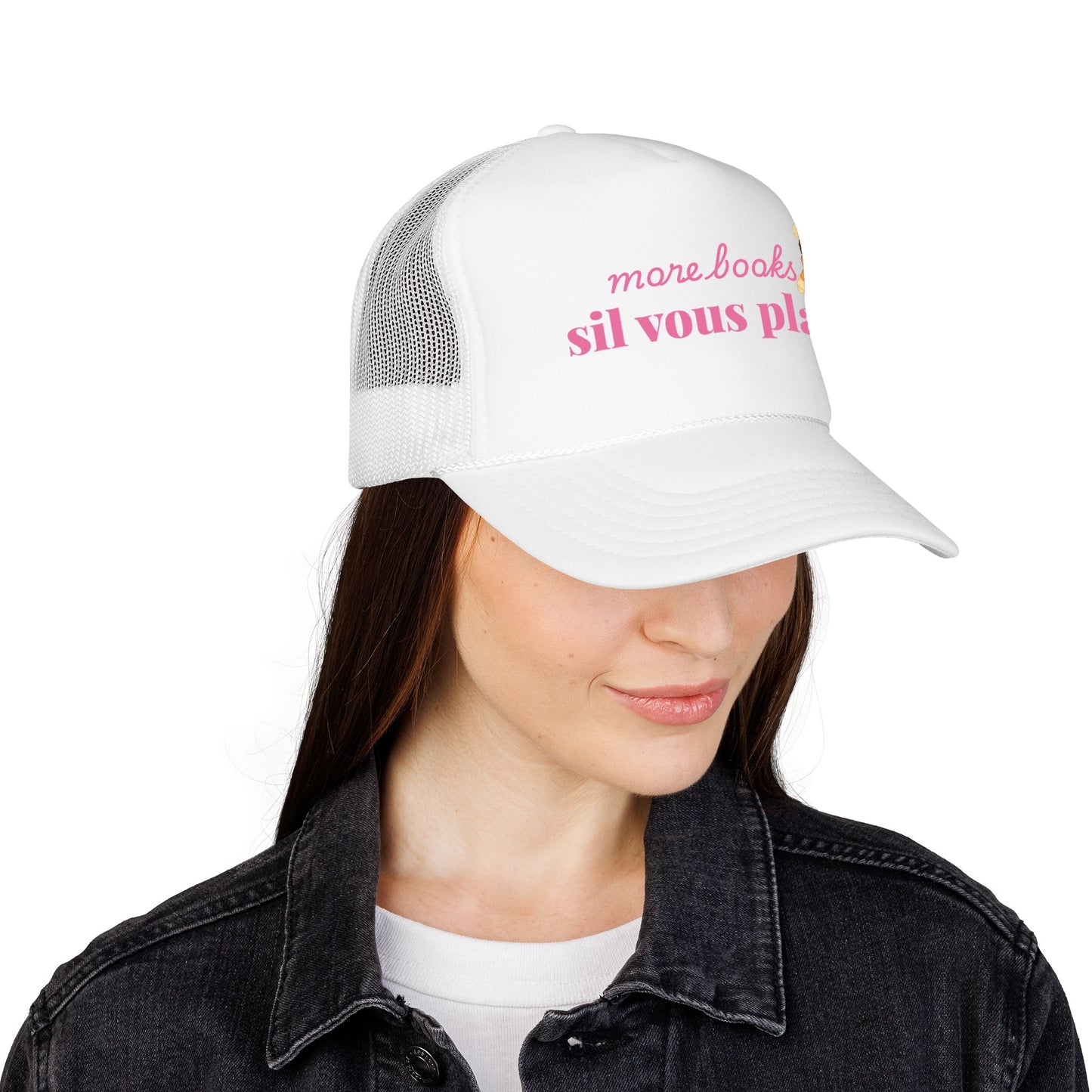 More Books S’il Vous Plaît Foam Trucker Hat