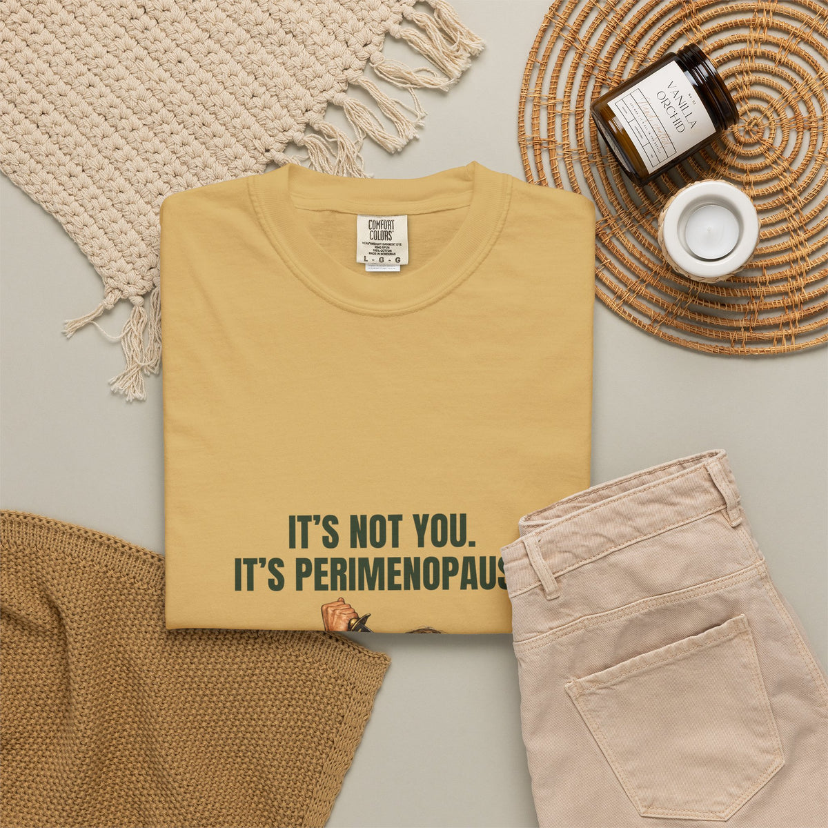 It’s Not You, It’s Perimenopause T-Shirt – Female Rage Horror Tee | Camp Blood Collection