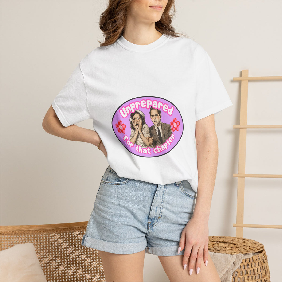 Unprepared For That Chapter Bookish Graphic Tee