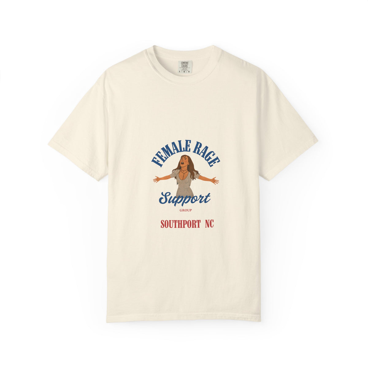 Female Rage Support Group Tee – Horror Inspired Graphic T-Shirt | SOON Collection