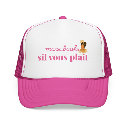 More Books S’il Vous Plaît Foam Trucker Hat