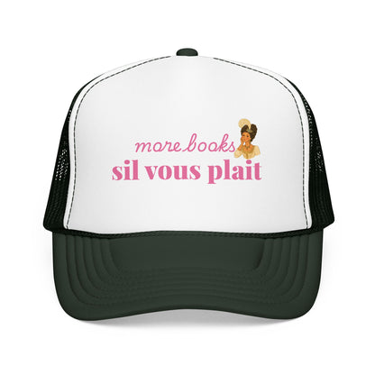 More Books S’il Vous Plaît Foam Trucker Hat