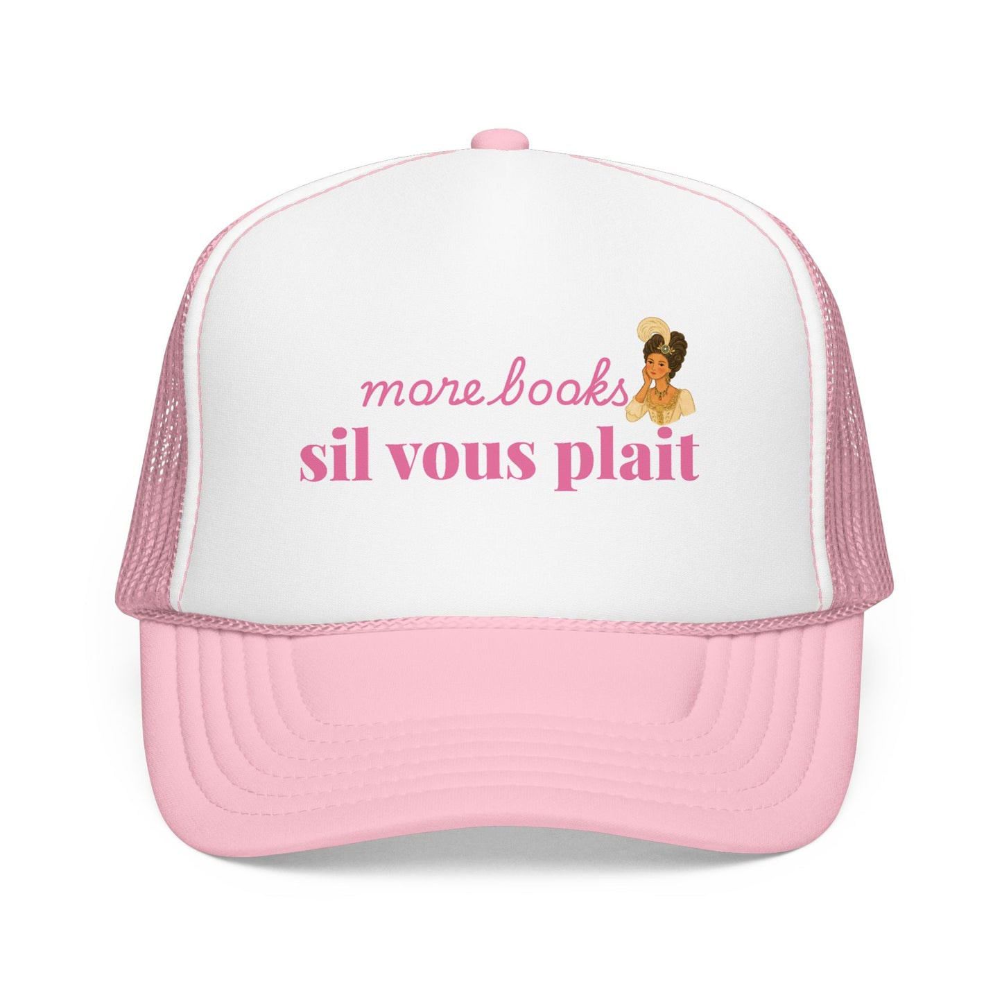 More Books S’il Vous Plaît Foam Trucker Hat