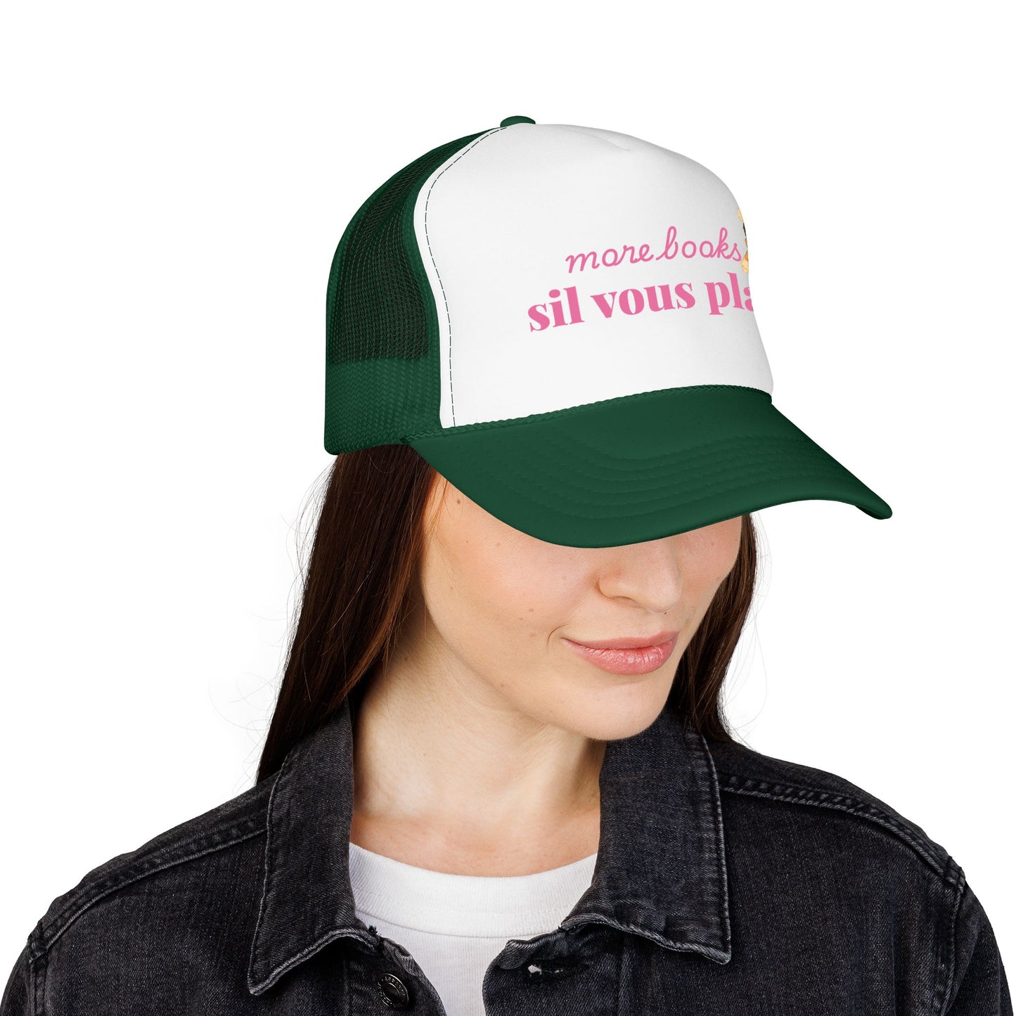 More Books S’il Vous Plaît Foam Trucker Hat