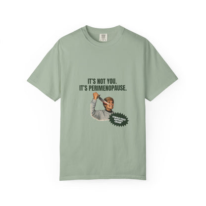 It’s Not You, It’s Perimenopause T-Shirt – Female Rage Horror Tee | Camp Blood Collection