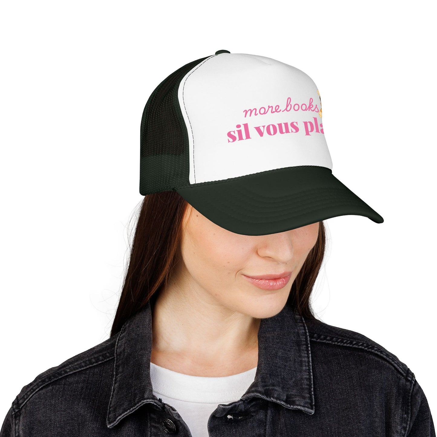 More Books S’il Vous Plaît Foam Trucker Hat