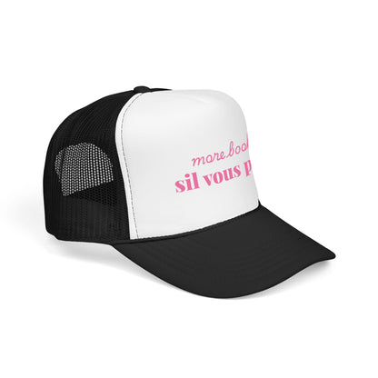 More Books S’il Vous Plaît Foam Trucker Hat