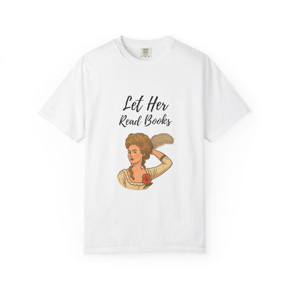 Literary Lady — Cozy Crew-Neck Tee (Skin tone 1)