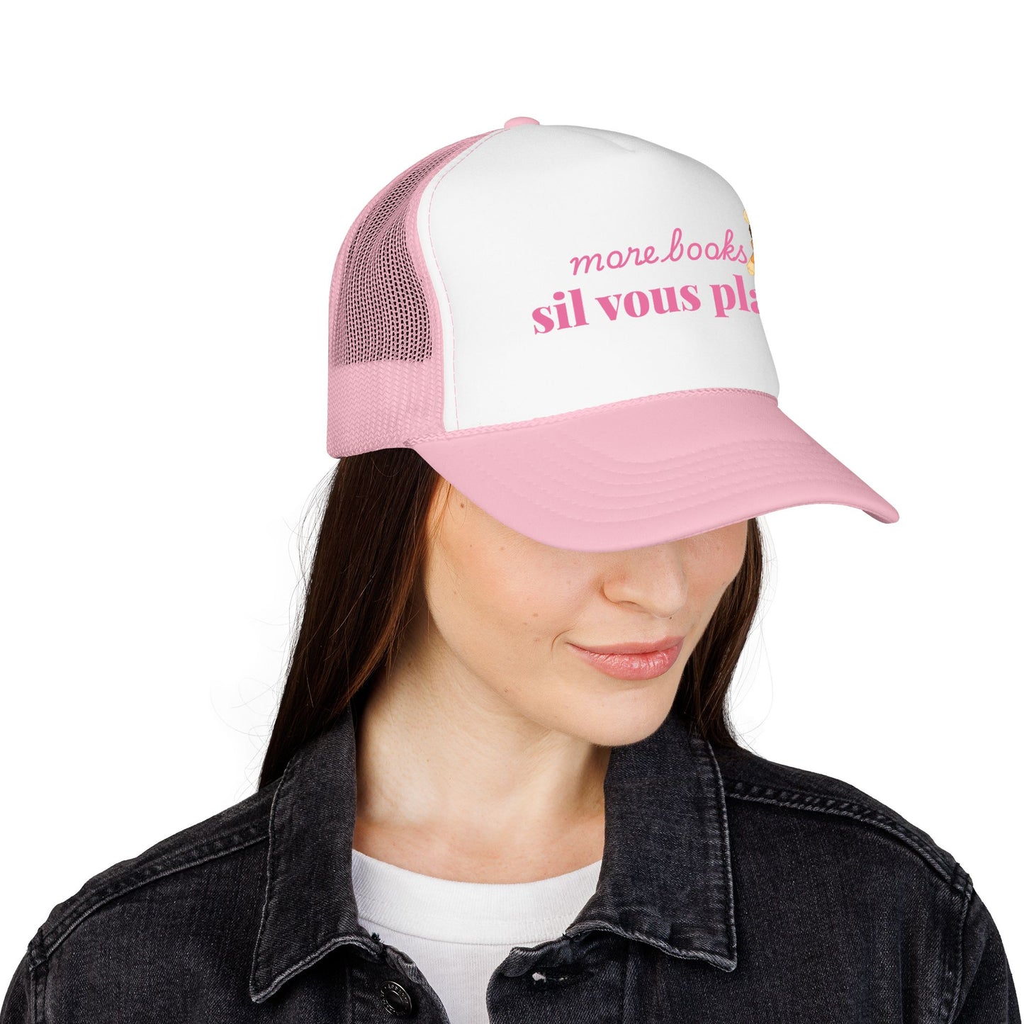 More Books S’il Vous Plaît Foam Trucker Hat
