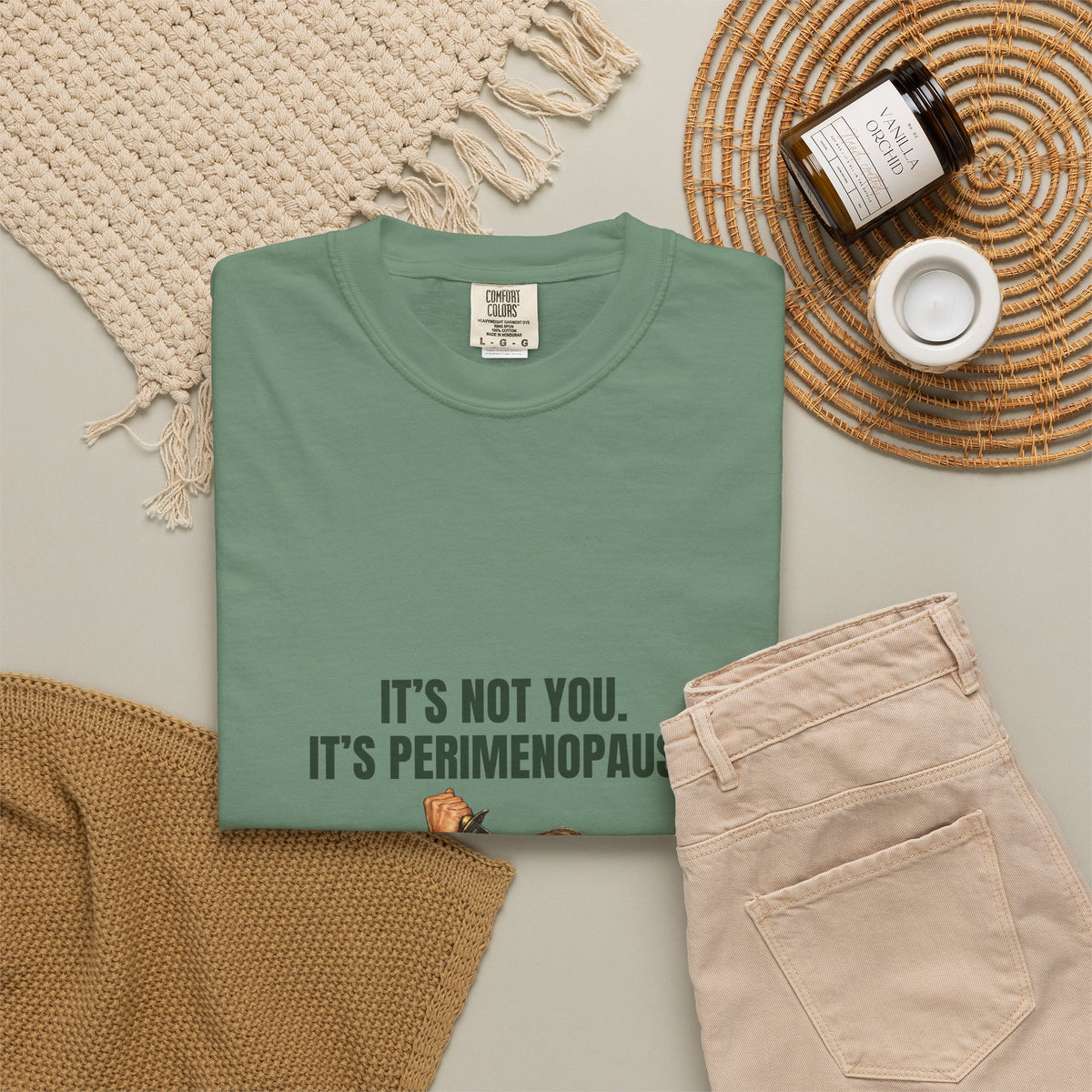 It’s Not You, It’s Perimenopause T-Shirt – Female Rage Horror Tee | Camp Blood Collection