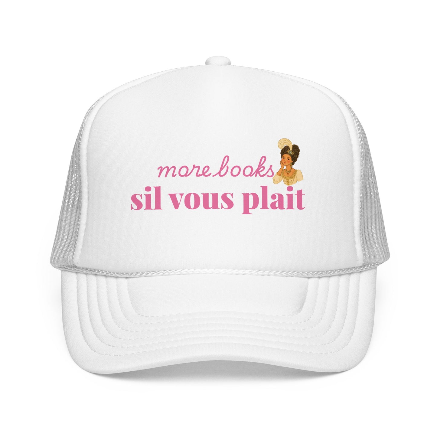 More Books S’il Vous Plaît Foam Trucker Hat