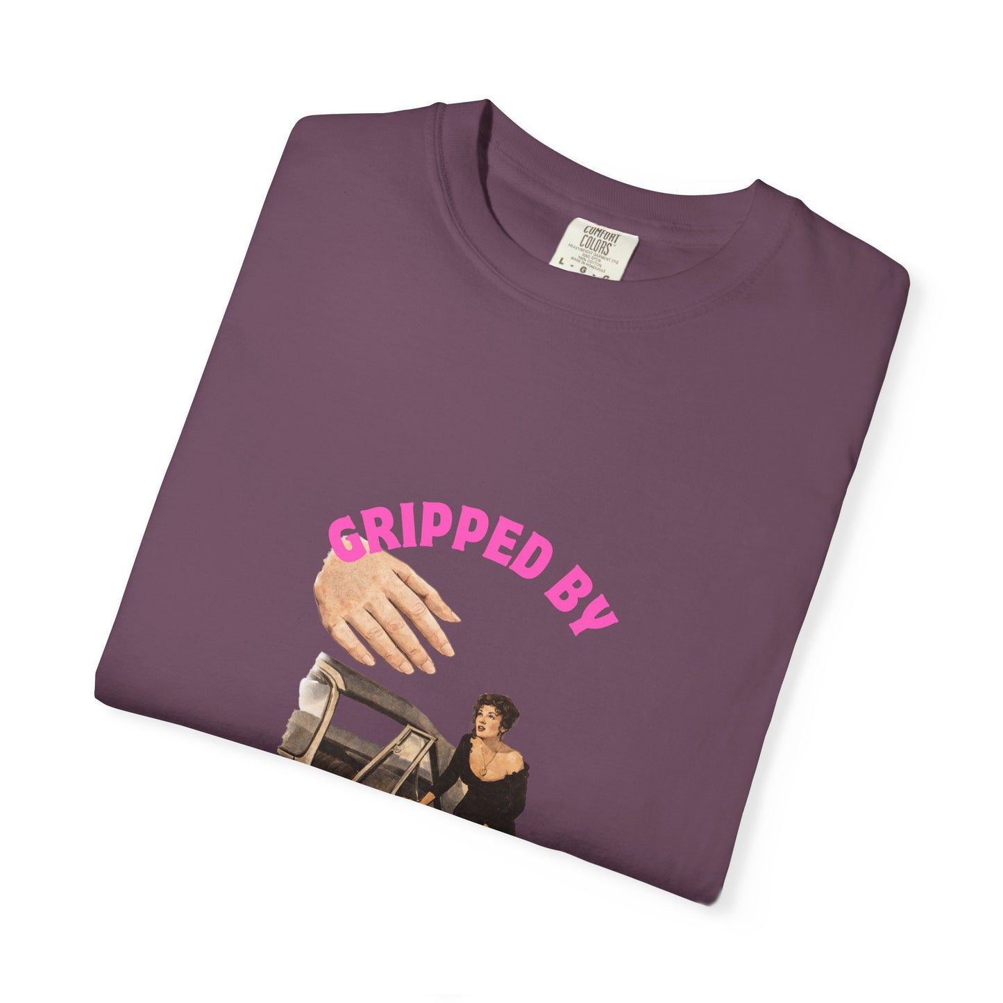 Gripped By Every Page Bookish Graphic Tee | Vintage Thriller Reader Shirt