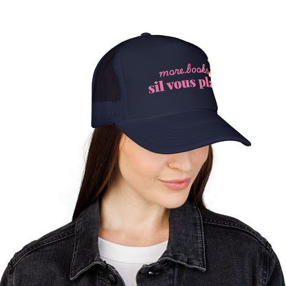 More Books S’il Vous Plaît Foam Trucker Hat