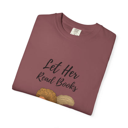 Literary Lady — Cozy Crew-Neck Tee (Skin tone 1)