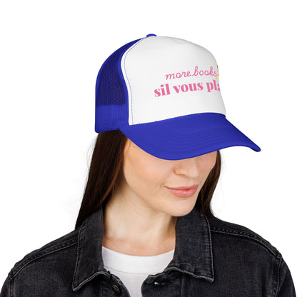More Books S’il Vous Plaît Foam Trucker Hat