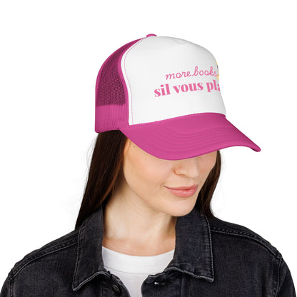 More Books S’il Vous Plaît Foam Trucker Hat