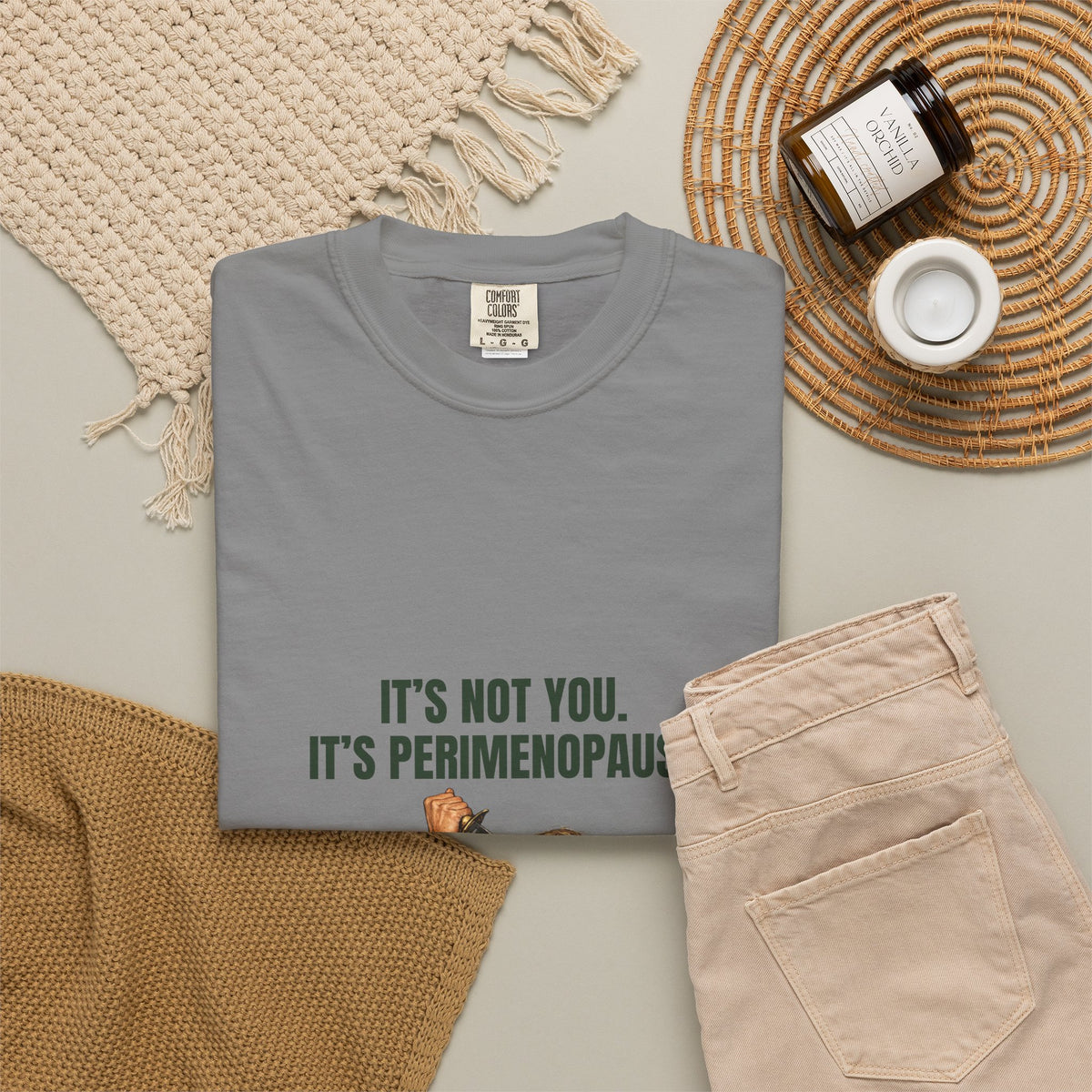 It’s Not You, It’s Perimenopause T-Shirt – Female Rage Horror Tee | Camp Blood Collection