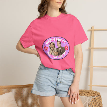 Unprepared For That Chapter Bookish Graphic Tee