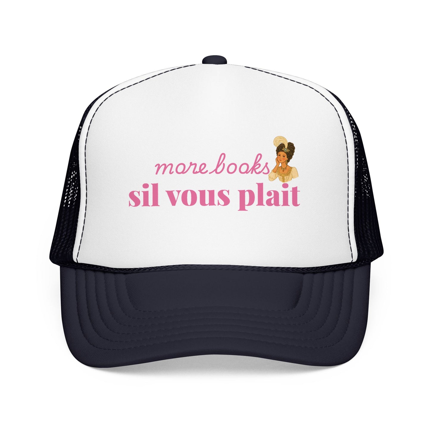 More Books S’il Vous Plaît Foam Trucker Hat