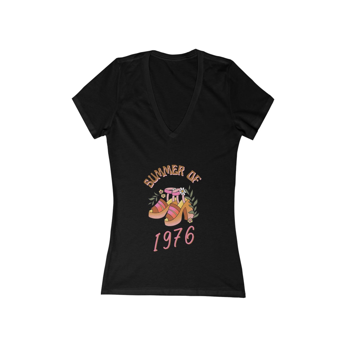 Summer of 1976 Vneck Tee