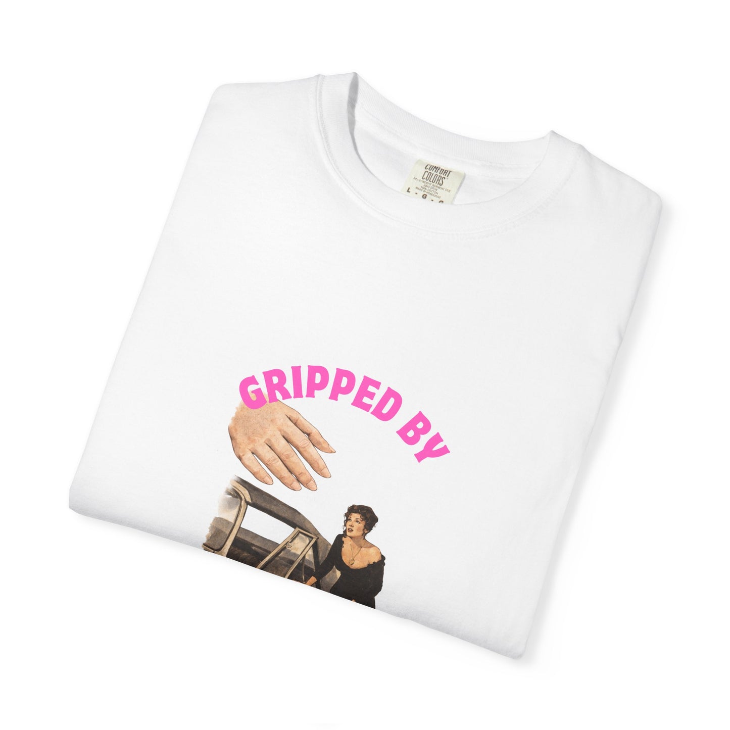 Gripped By Every Page Bookish Graphic Tee | Vintage Thriller Reader Shirt