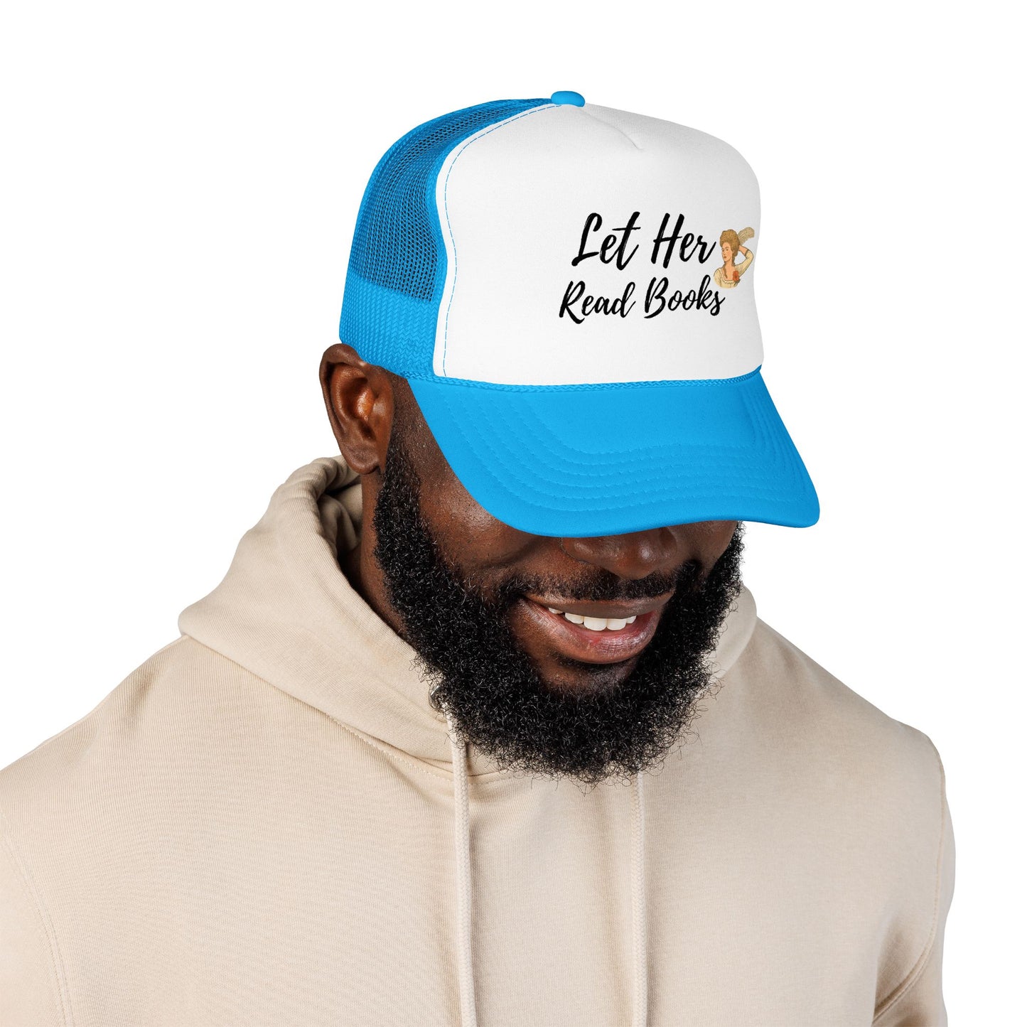 Let Her Read Books - Foam Trucker Hat