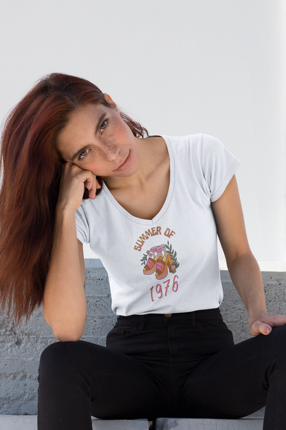 Summer of 1976 Vneck Tee