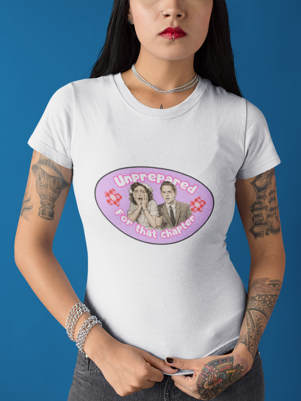 Unprepared For That Chapter Bookish Graphic Tee