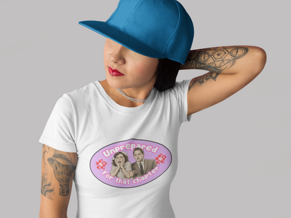 Unprepared For That Chapter Bookish Graphic Tee