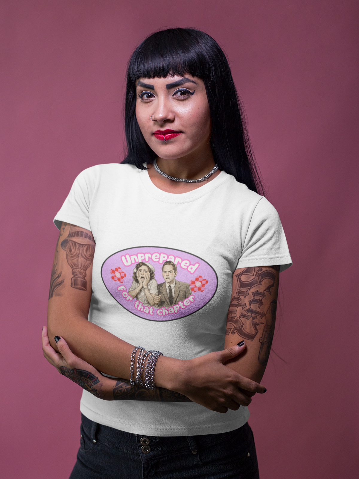 Unprepared For That Chapter Bookish Graphic Tee