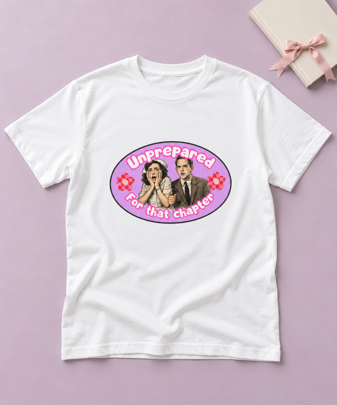 Unprepared For That Chapter Bookish Graphic Tee