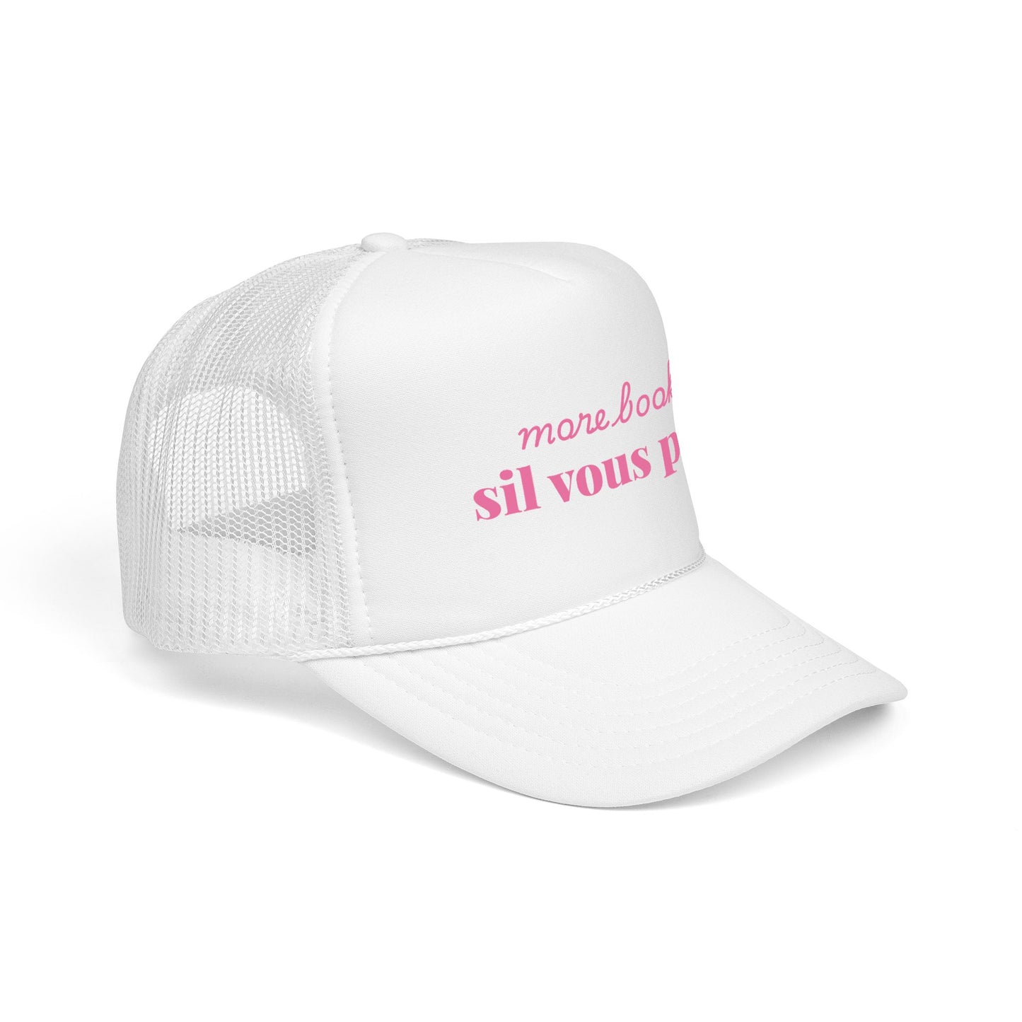 More Books S’il Vous Plaît Foam Trucker Hat