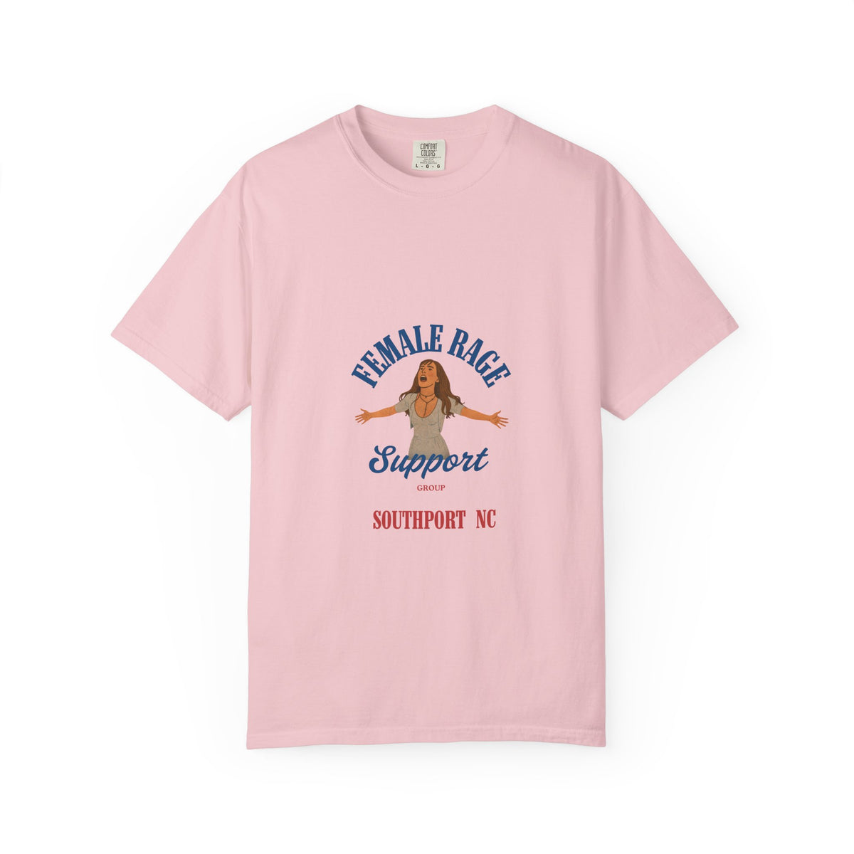 Female Rage Support Group Tee – Horror Inspired Graphic T-Shirt | SOON Collection