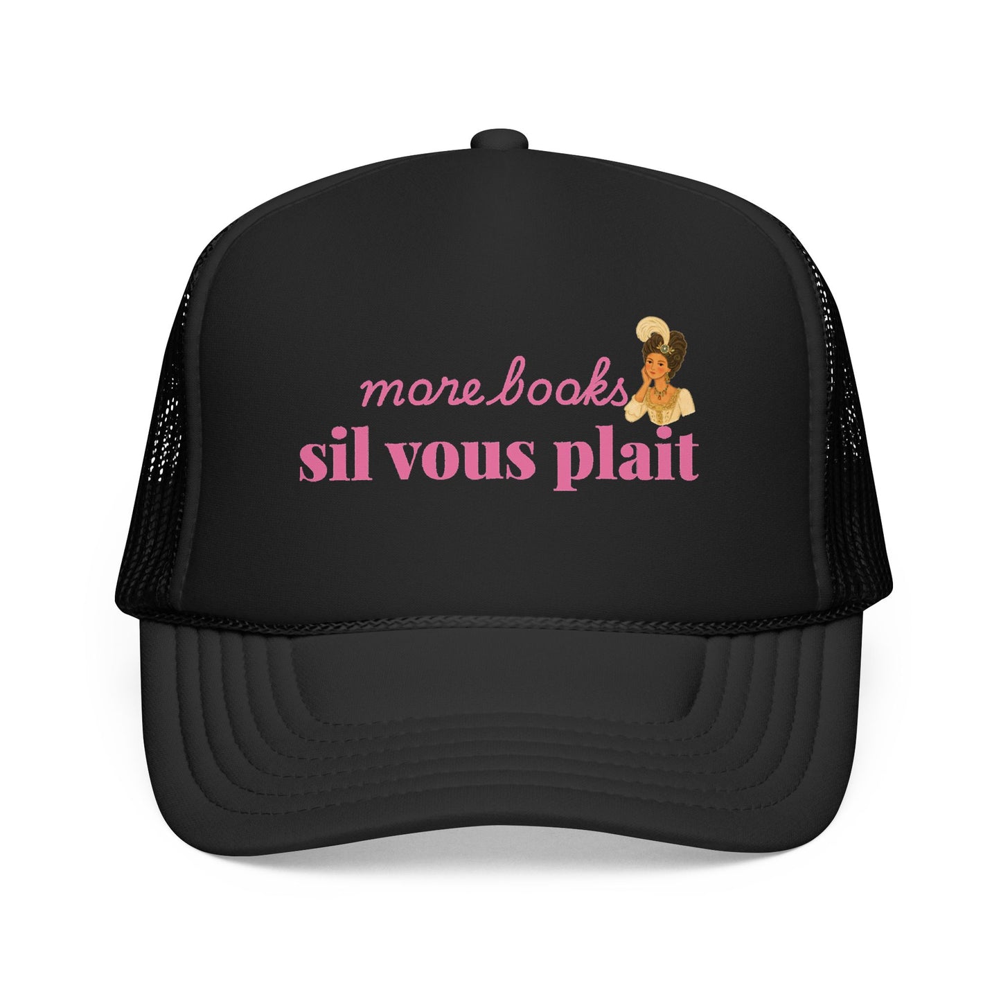 More Books S’il Vous Plaît Foam Trucker Hat