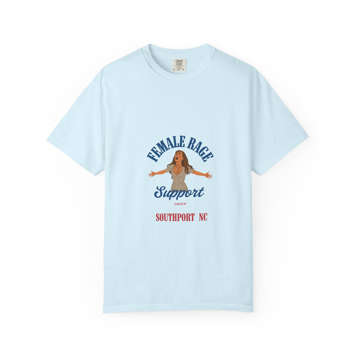 Female Rage Support Group Tee – Horror Inspired Graphic T-Shirt | SOON Collection