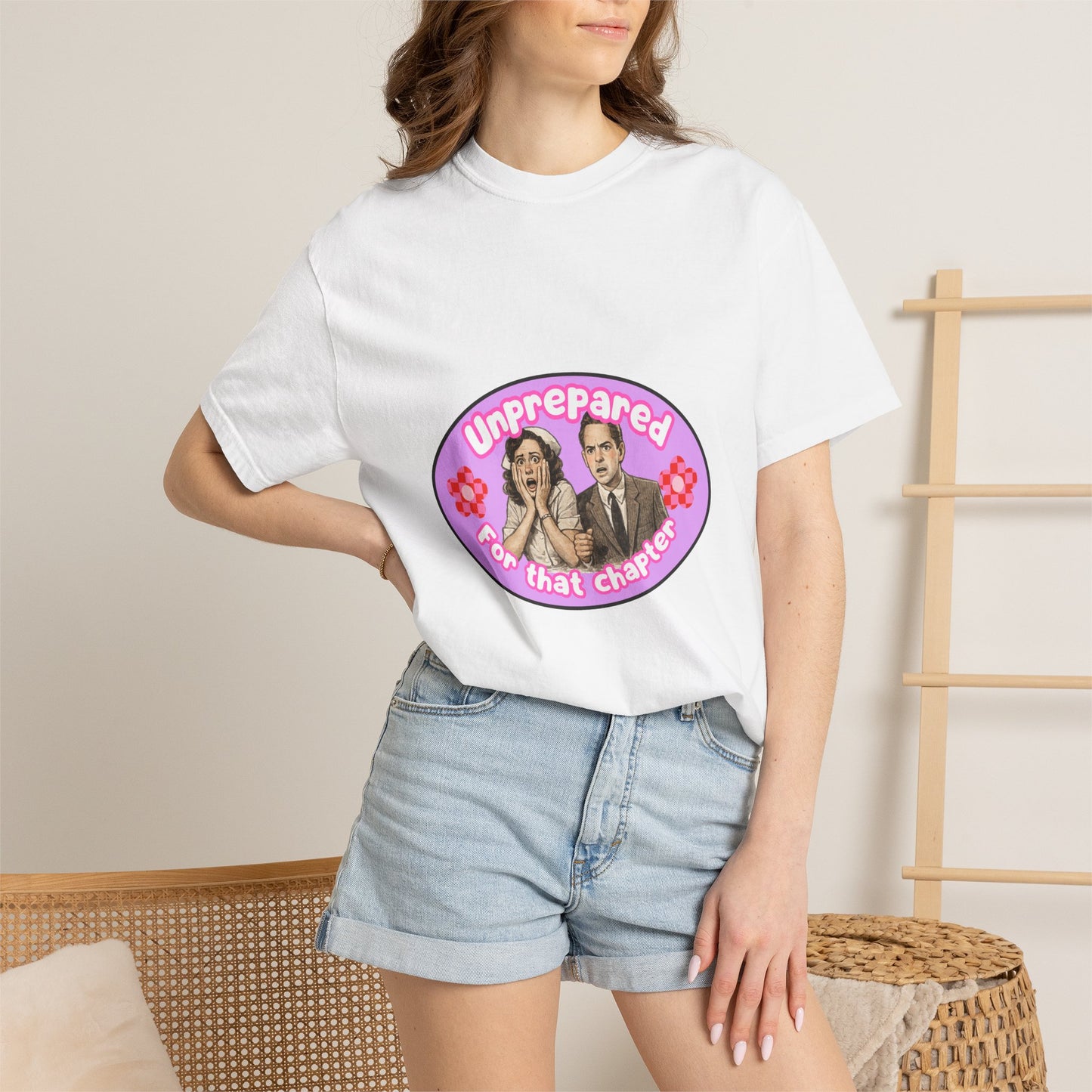 Unprepared For That Chapter Bookish Graphic Tee