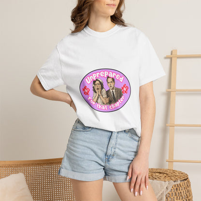 Unprepared For That Chapter Bookish Graphic Tee