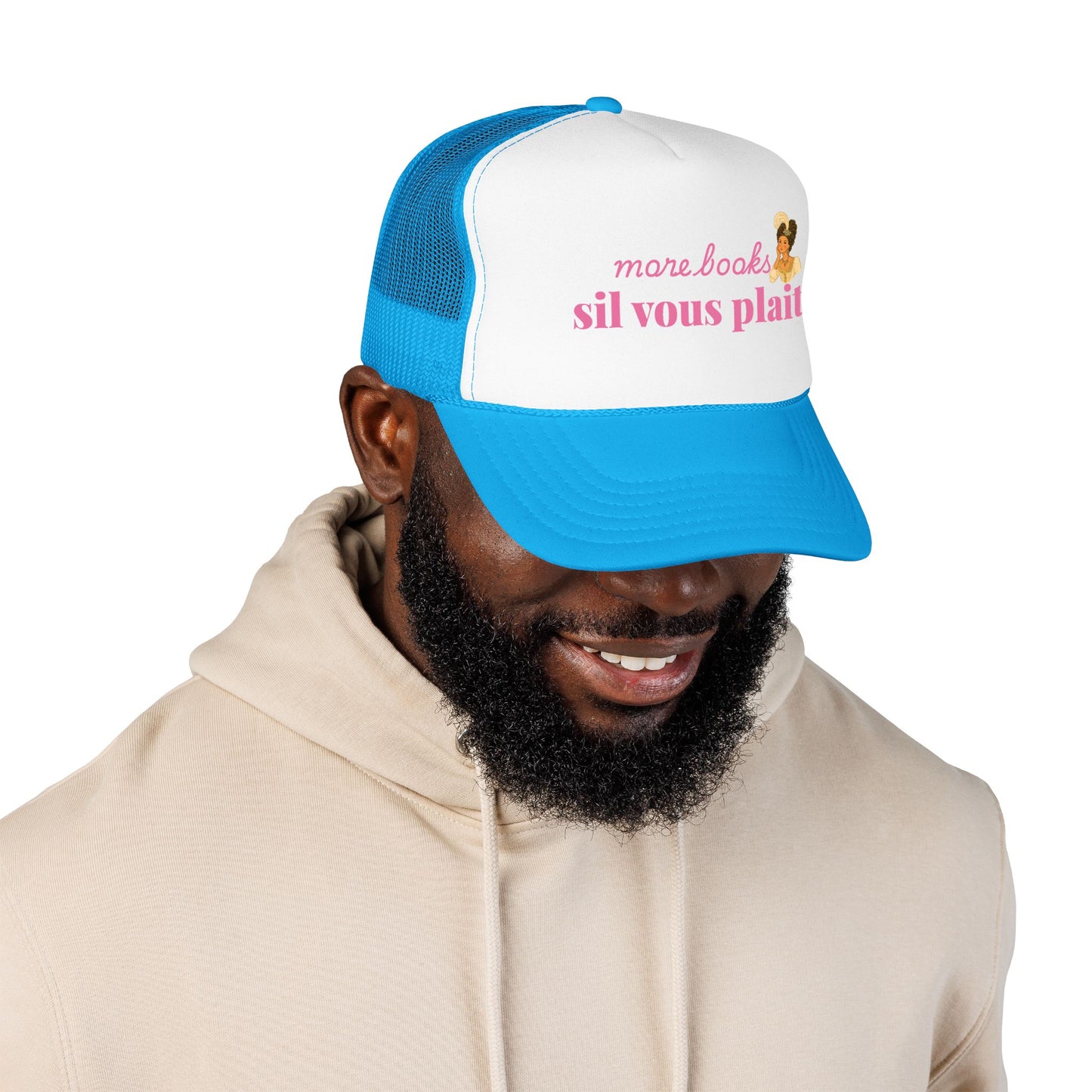 More Books S’il Vous Plaît Foam Trucker Hat