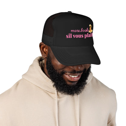 More Books S’il Vous Plaît Foam Trucker Hat