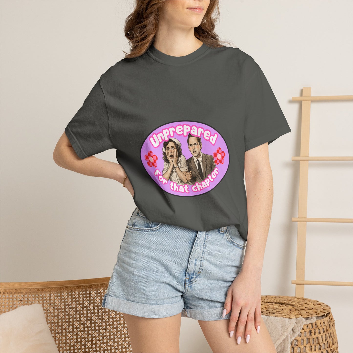Unprepared For That Chapter Bookish Graphic Tee