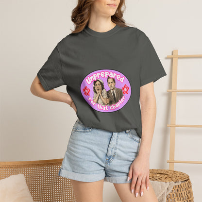 Unprepared For That Chapter Bookish Graphic Tee