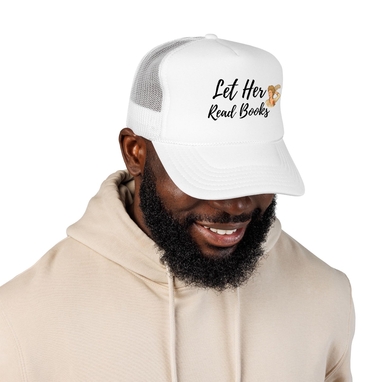 Let Her Read Books - Foam Trucker Hat