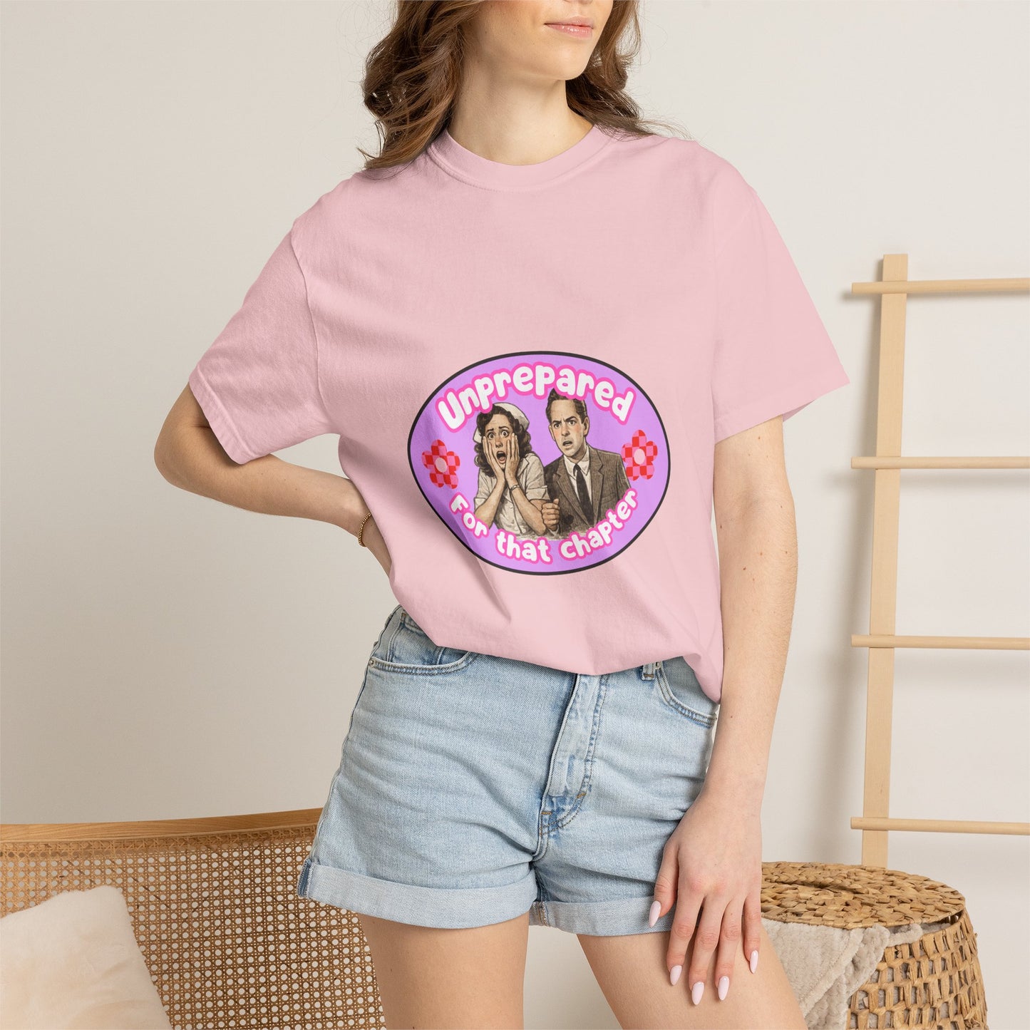 Unprepared For That Chapter Bookish Graphic Tee