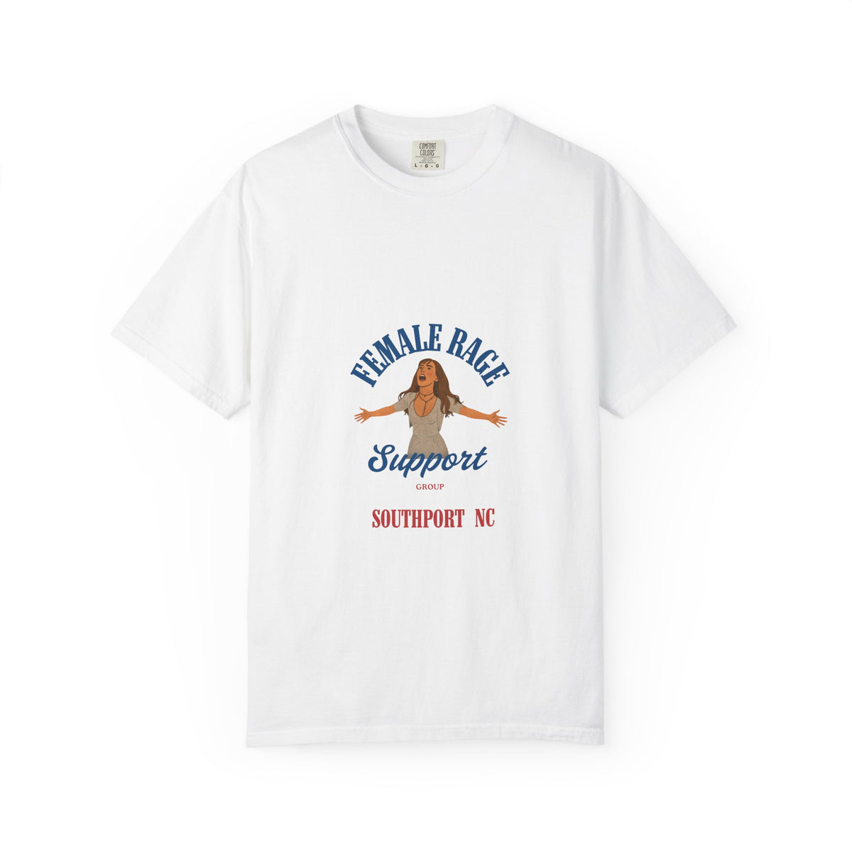 Female Rage Support Group Tee – Horror Inspired Graphic T-Shirt | SOON Collection