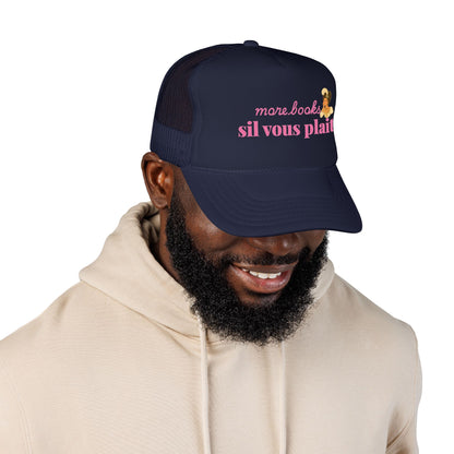 More Books S’il Vous Plaît Foam Trucker Hat