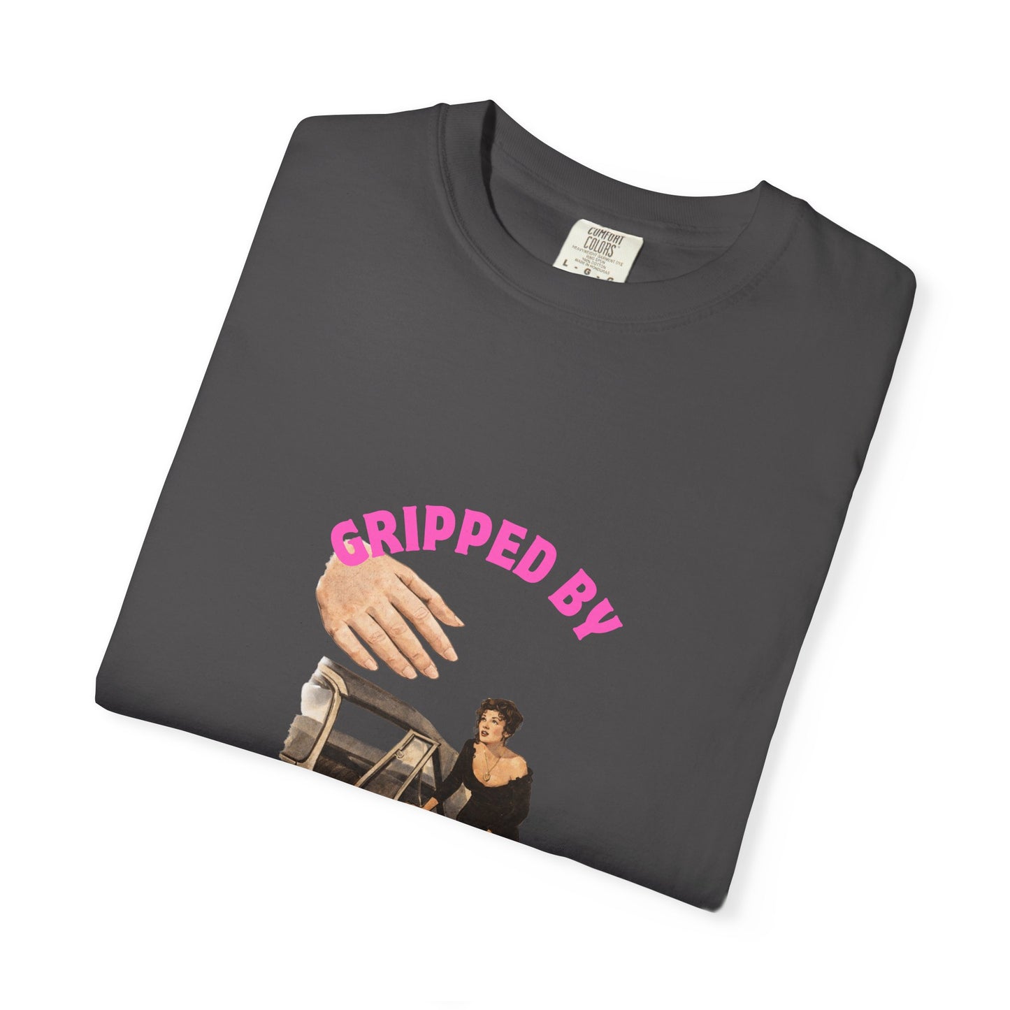 Gripped By Every Page Bookish Graphic Tee | Vintage Thriller Reader Shirt